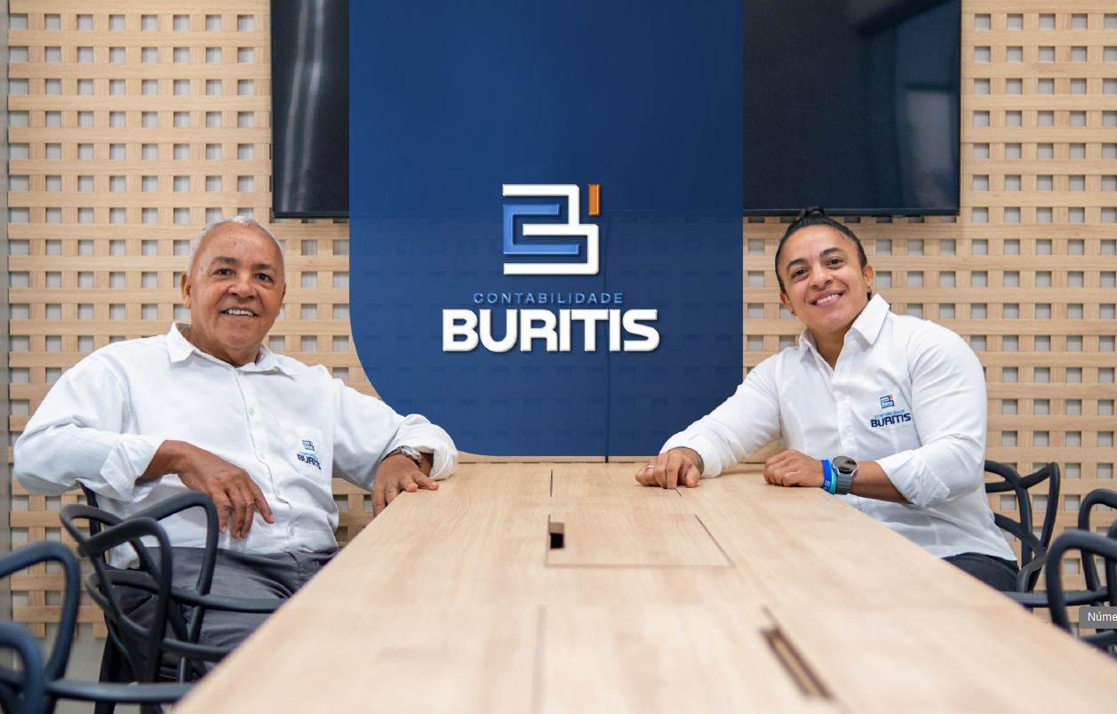 Thaíla Palma e Domingos Palma, liderança da Contabilidade Buritis